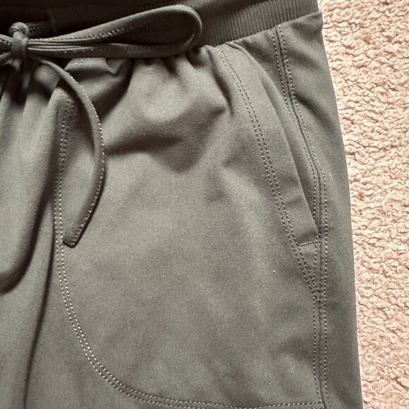 Rachel Zoe Women's Size S Drawstring Jogger Pant Olive Green With Pockets - Picture 6 of 11